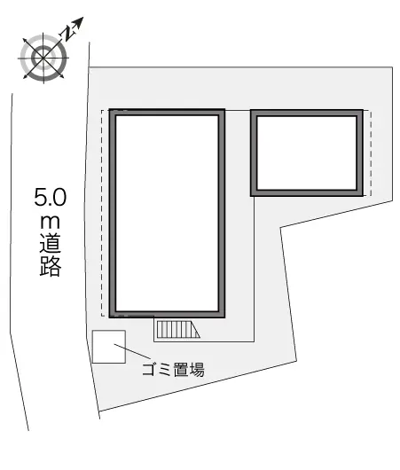 ★手数料０円★富士見市鶴馬２丁目 月極駐車場